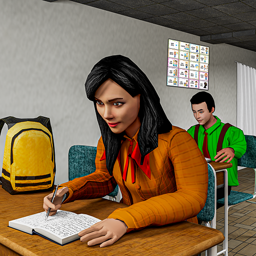 high school girl life sim game