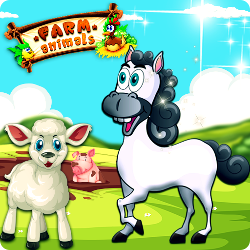 learn color farm animals games