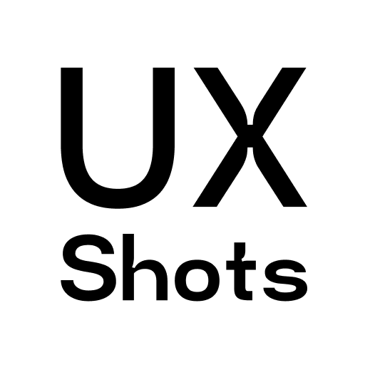 ux shots ： uiux design feed