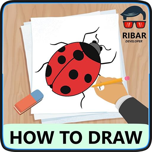 how to draw insect