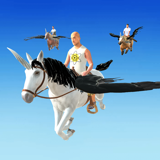 flying unicorn racing 3d