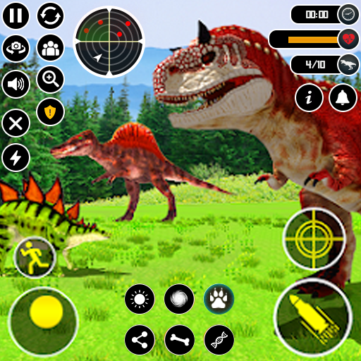 dinosaur hunter：sniper shooter