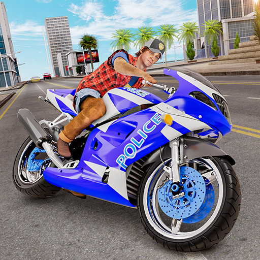 city police motorbike 3d sim